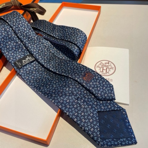 Replica Hermes Necktie For Men #1219302 $34.00 USD for Wholesale