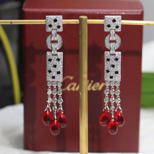 Wholesale Cartier Earrings For Women #1219303 $45.00 USD, Wholesale Quality Replica Cartier Earrings