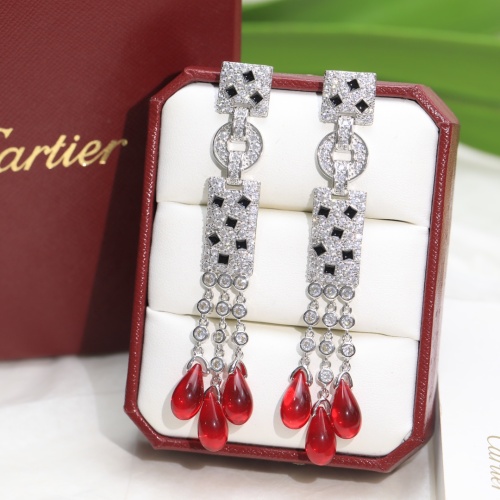 Replica Cartier Earrings For Women #1219303 $45.00 USD for Wholesale