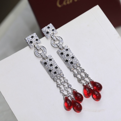 Replica Cartier Earrings For Women #1219303 $45.00 USD for Wholesale