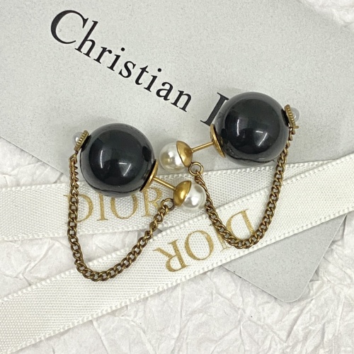 Replica Christian Dior Earrings For Women #1219371 $27.00 USD for Wholesale