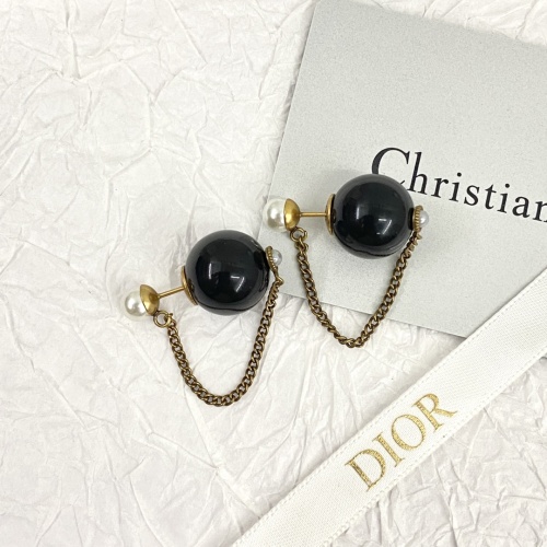 Replica Christian Dior Earrings For Women #1219371 $27.00 USD for Wholesale