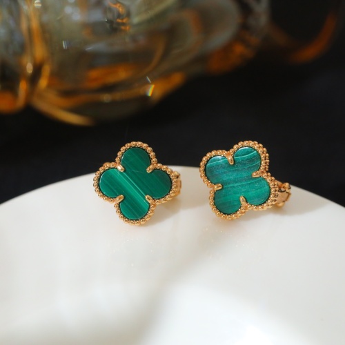 Replica Van Cleef & Arpels Earrings For Women #1219387 $56.00 USD for Wholesale