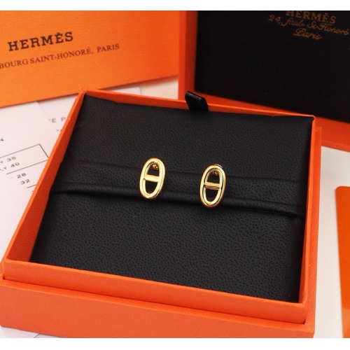 Wholesale Hermes Earrings For Women #1219415 $23.00 USD, Wholesale Quality Replica Hermes Earrings