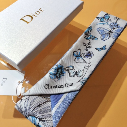 Wholesale Christian Dior Silk Scarf For Women #1219453 $27.00 USD, Wholesale Quality Replica Christian Dior Scarf