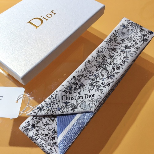 Wholesale Christian Dior Silk Scarf For Women #1219455 $27.00 USD, Wholesale Quality Replica Christian Dior Scarf