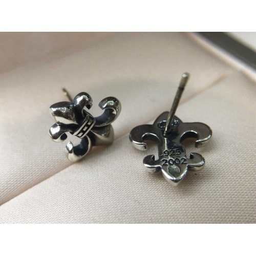 Replica Chrome Hearts Earrings For Women #1219498 $23.00 USD for Wholesale