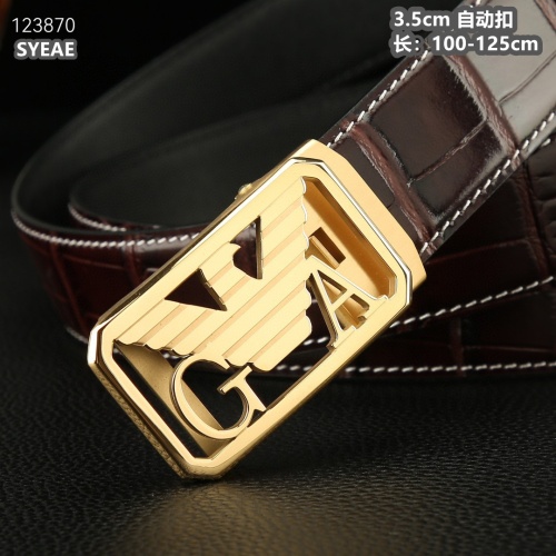 Replica Armani AAA Quality Belts For Men #1219534 $60.00 USD for Wholesale