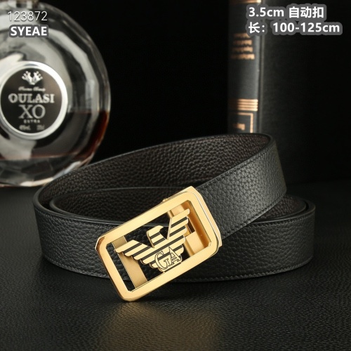 Wholesale Armani AAA Quality Belts For Men #1219537 $60.00 USD, Wholesale Quality Replica Armani AAA Quality Belts