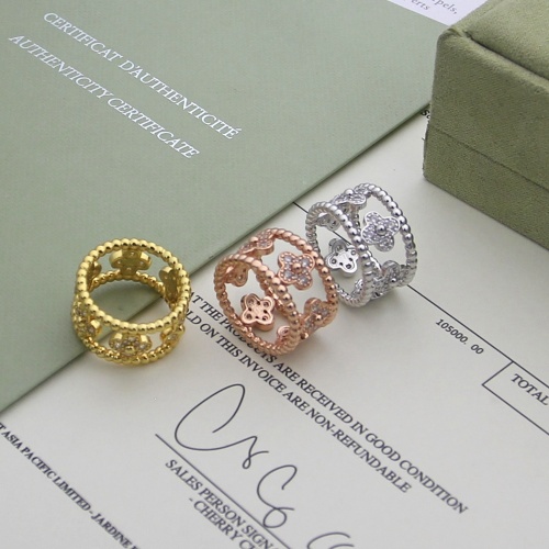 Replica Van Cleef & Arpels Rings For Women #1219623 $27.00 USD for Wholesale