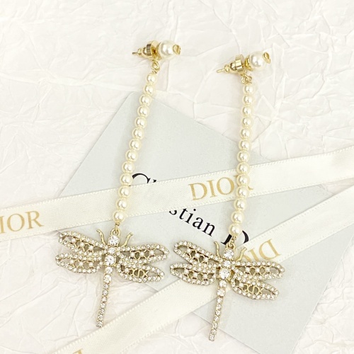 Replica Christian Dior Earrings For Women #1219629 $39.00 USD for Wholesale