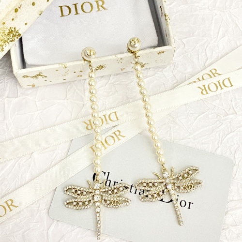 Replica Christian Dior Earrings For Women #1219629 $39.00 USD for Wholesale