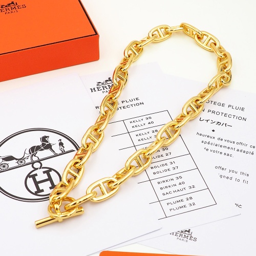 Replica Hermes Necklaces #1219728 $34.00 USD for Wholesale