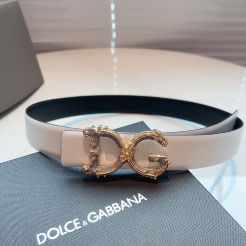 Replica Dolce & Gabbana D&G AAA Quality Belts For Unisex #1219742 $56.00 USD for Wholesale