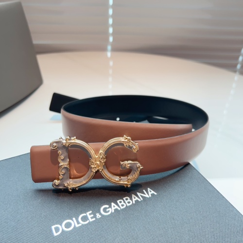 Wholesale Dolce &amp; Gabbana D&amp;G AAA Quality Belts For Unisex #1219743 $56.00 USD, Wholesale Quality Replica Dolce &amp; Gabbana D&amp;G AAA Quality Belts