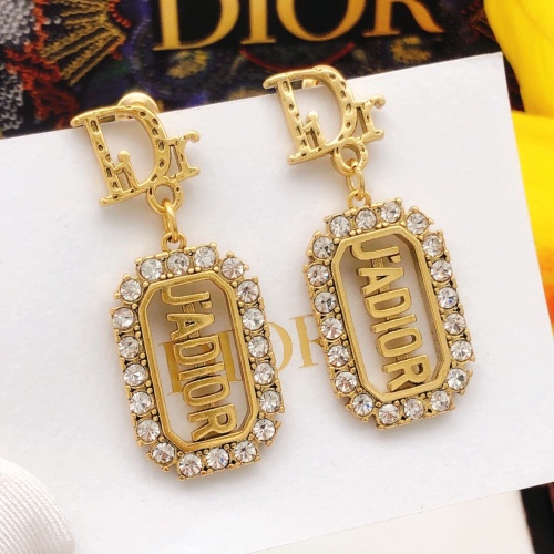 Wholesale Christian Dior Earrings For Women #1219775 $27.00 USD, Wholesale Quality Replica Christian Dior Earrings