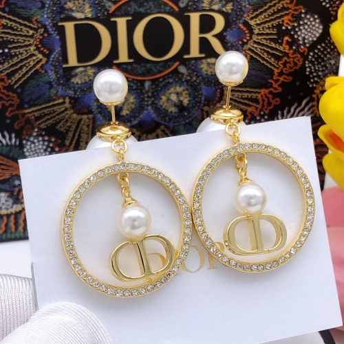 Wholesale Christian Dior Earrings For Women #1219776 $29.00 USD, Wholesale Quality Replica Christian Dior Earrings