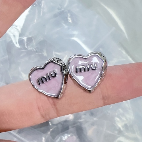 Wholesale MIU MIU Earrings For Women #1219831 $27.00 USD, Wholesale Quality Replica MIU MIU Earrings