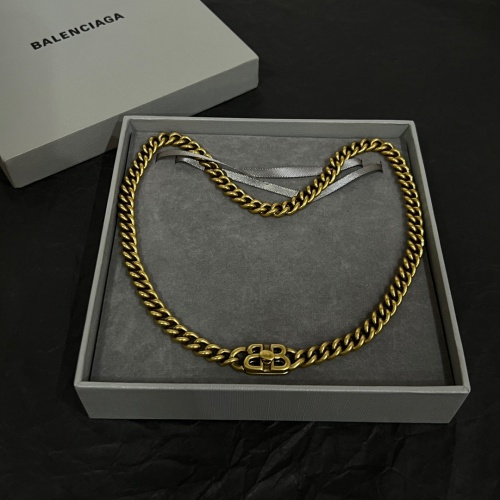 Wholesale Balenciaga Necklaces #1219833 $45.00 USD, Wholesale Quality Replica Balenciaga Necklaces