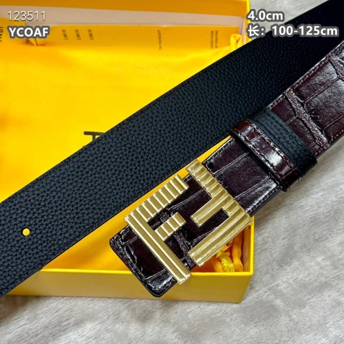 Replica Fendi AAA Quality Belts For Men #1219861 $64.00 USD for Wholesale