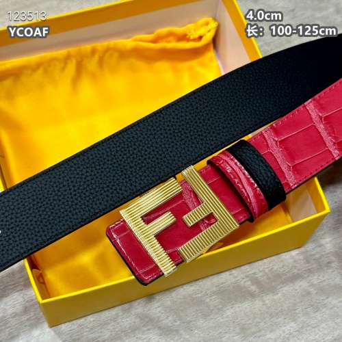 Replica Fendi AAA Quality Belts For Men #1219863 $64.00 USD for Wholesale