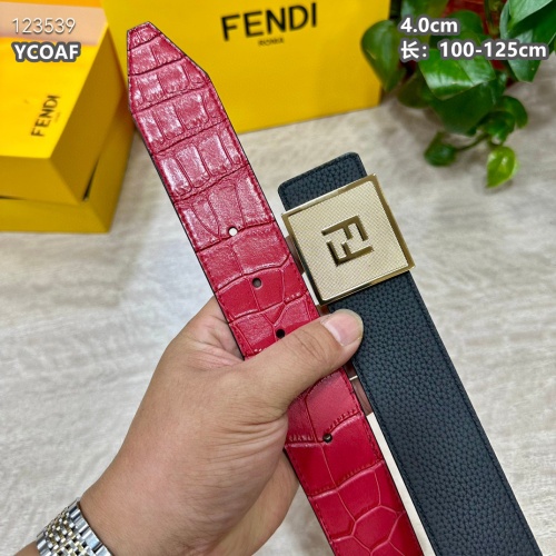 Replica Fendi AAA Quality Belts For Men #1219866 $64.00 USD for Wholesale