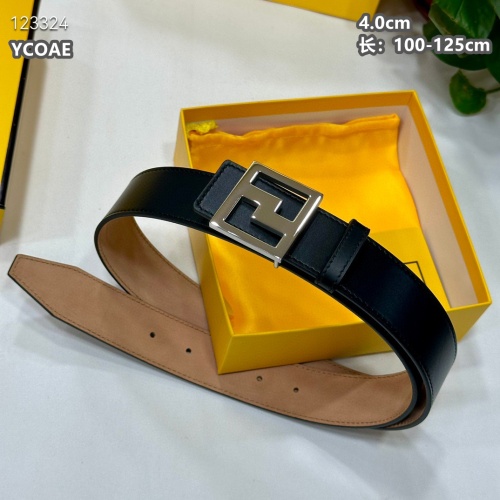 Replica Fendi AAA Quality Belts For Men #1219876 $60.00 USD for Wholesale