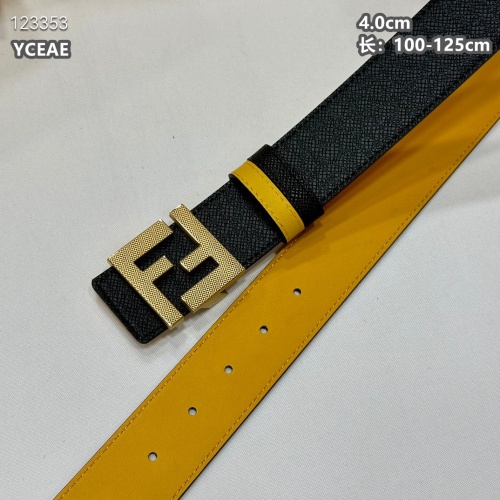 Replica Fendi AAA Quality Belts For Men #1219896 $60.00 USD for Wholesale