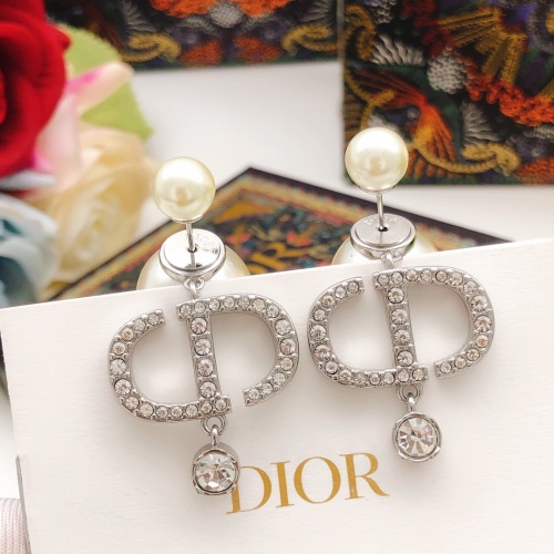 Wholesale Christian Dior Earrings For Women #1219962 $29.00 USD, Wholesale Quality Replica Christian Dior Earrings