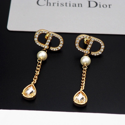 Wholesale Christian Dior Earrings For Women #1219971 $25.00 USD, Wholesale Quality Replica Christian Dior Earrings