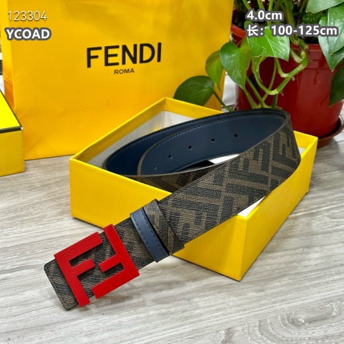 Replica Fendi AAA Quality Belts For Men #1220016 $56.00 USD for Wholesale