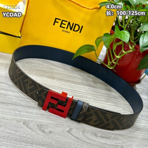 Replica Fendi AAA Quality Belts For Men #1220016 $56.00 USD for Wholesale