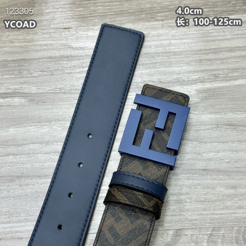 Replica Fendi AAA Quality Belts For Men #1220017 $56.00 USD for Wholesale