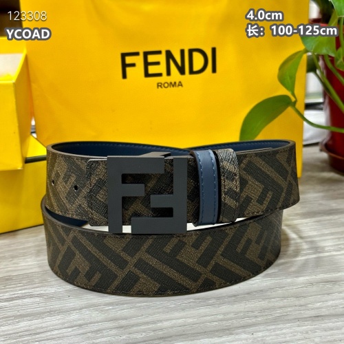 Replica Fendi AAA Quality Belts For Men #1220019 $56.00 USD for Wholesale