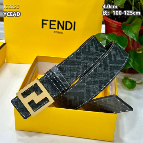 Replica Fendi AAA Quality Belts For Men #1220036 $56.00 USD for Wholesale