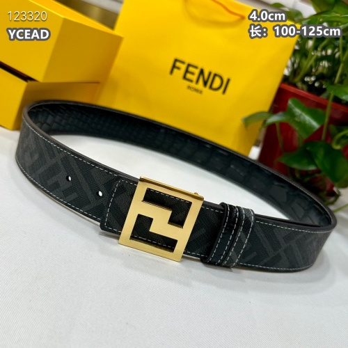 Replica Fendi AAA Quality Belts For Men #1220036 $56.00 USD for Wholesale