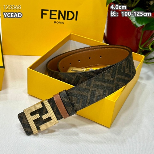 Replica Fendi AAA Quality Belts For Men #1220038 $56.00 USD for Wholesale