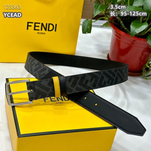 Wholesale Fendi AAA Quality Belts For Men #1220082 $56.00 USD, Wholesale Quality Replica Fendi AAA Quality Belts