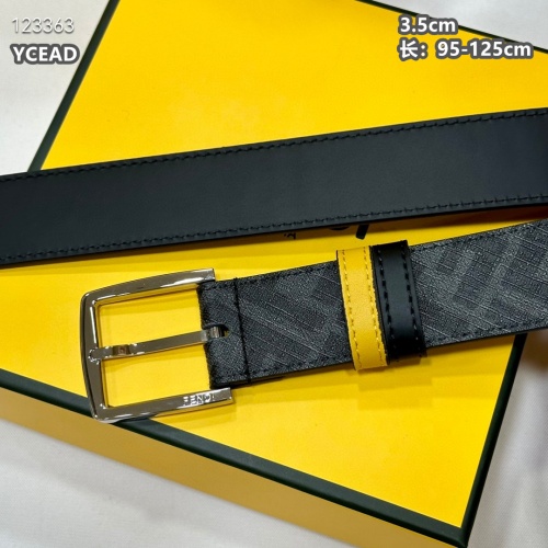 Replica Fendi AAA Quality Belts For Men #1220082 $56.00 USD for Wholesale