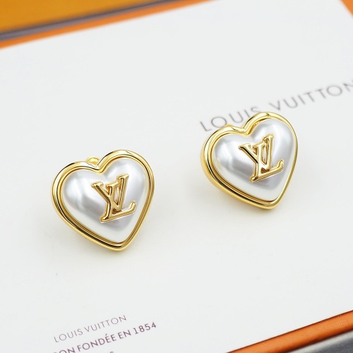 Wholesale Louis Vuitton Earrings For Women #1220095 $27.00 USD, Wholesale Quality Replica Louis Vuitton Earrings