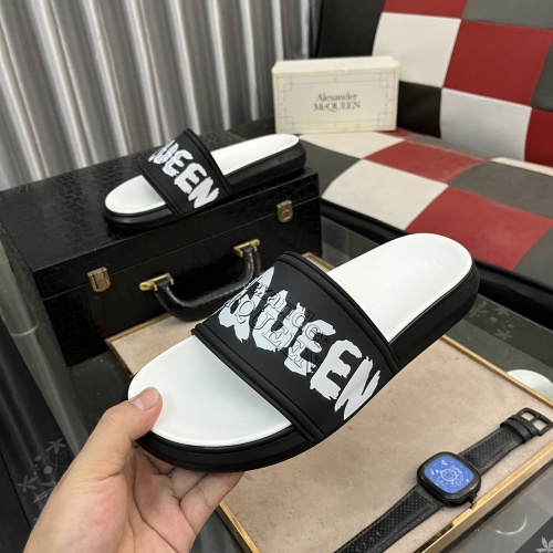 Replica Alexander McQueen Slippers For Women #1220153 $48.00 USD for Wholesale