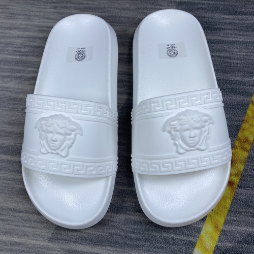 Wholesale Versace Slippers For Men #1220280 $45.00 USD, Wholesale Quality Replica Versace Slippers