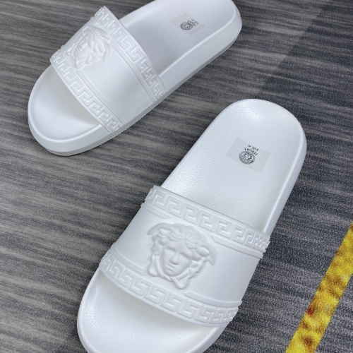 Replica Versace Slippers For Men #1220280 $45.00 USD for Wholesale