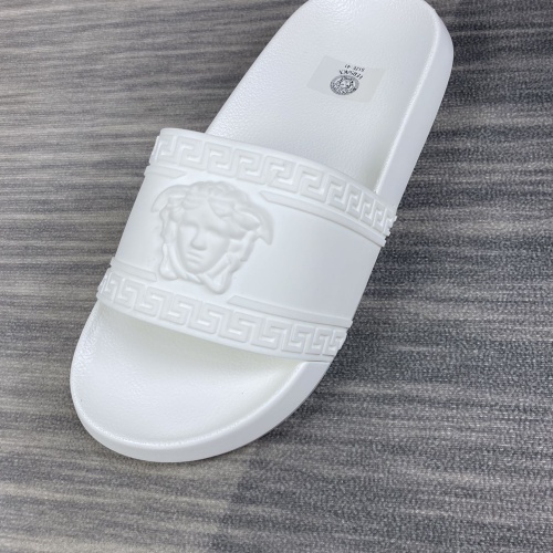 Replica Versace Slippers For Men #1220280 $45.00 USD for Wholesale