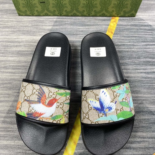 Wholesale Gucci Slippers For Men #1220299 $45.00 USD, Wholesale Quality Replica Gucci Slippers