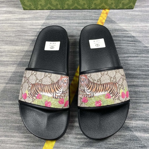 Wholesale Gucci Slippers For Men #1220302 $45.00 USD, Wholesale Quality Replica Gucci Slippers