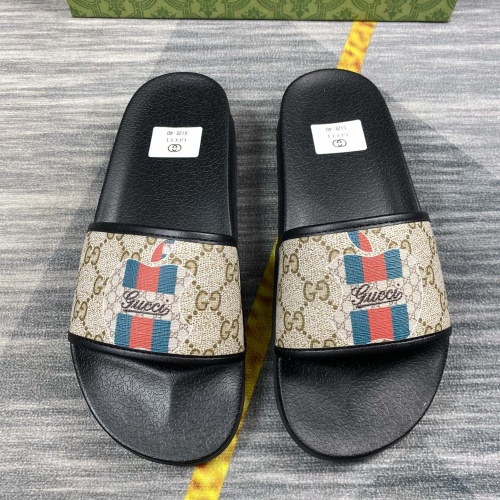 Wholesale Gucci Slippers For Men #1220304 $45.00 USD, Wholesale Quality Replica Gucci Slippers