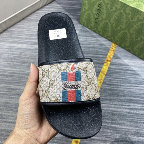 Replica Gucci Slippers For Men #1220304 $45.00 USD for Wholesale