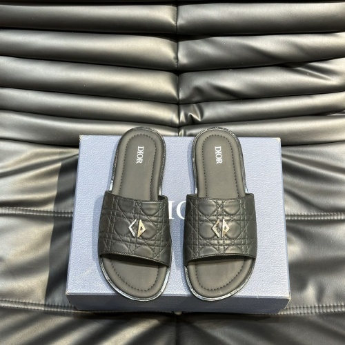 Wholesale Christian Dior Slippers For Men #1220351 $56.00 USD, Wholesale Quality Replica Christian Dior Slippers