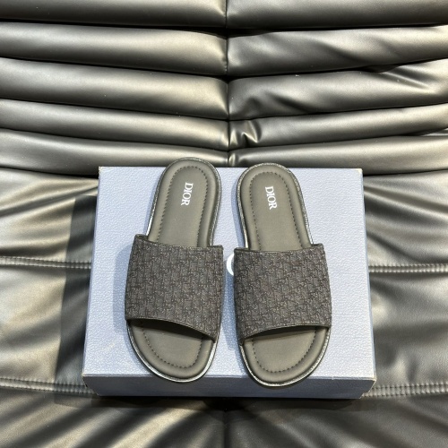 Wholesale Christian Dior Slippers For Men #1220356 $56.00 USD, Wholesale Quality Replica Christian Dior Slippers